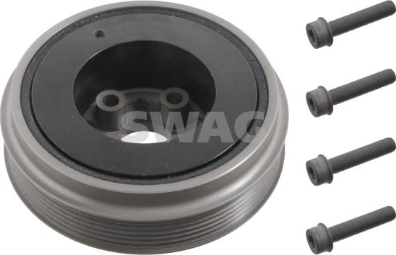 Swag 30 93 3555 - Belt Pulley, crankshaft autospares.lv