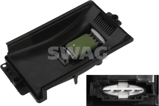 Swag 30 93 3154 - Resistor, interior blower autospares.lv