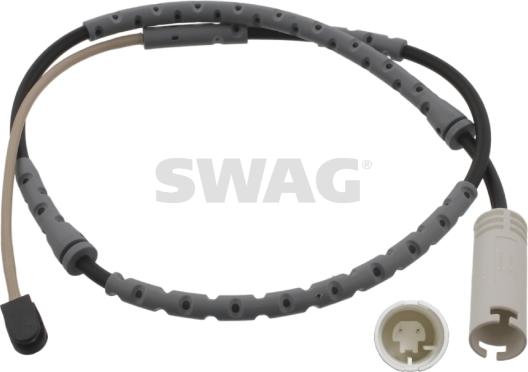 Swag 30 93 7665 - Warning Contact, brake pad wear autospares.lv