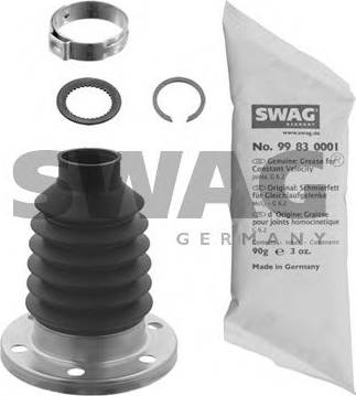 Swag 30 93 7116 - Bellow, drive shaft autospares.lv