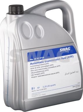 Swag 30 92 9738 - Automatic Transmission Oil autospares.lv
