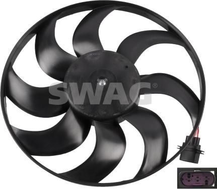 Swag 30 92 6860 - Fan, radiator autospares.lv
