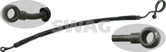 Swag 30 92 7182 - Hydraulic Hose, steering system autospares.lv
