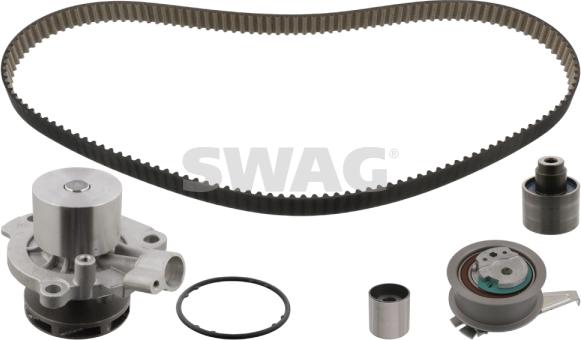 Swag 30 10 4866 - Water Pump & Timing Belt Set autospares.lv