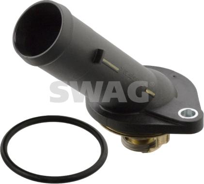 Swag 30 10 4760 - Coolant thermostat / housing autospares.lv