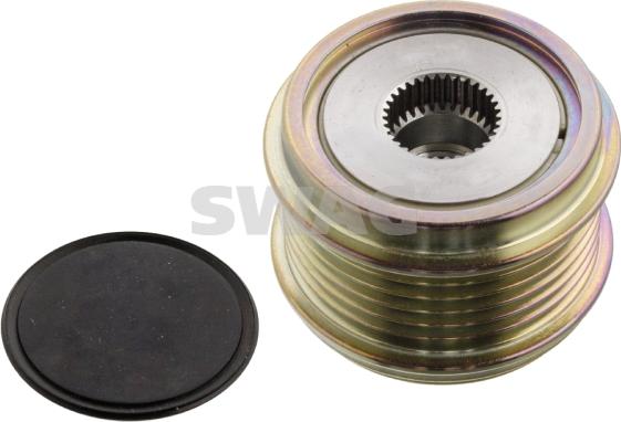 Swag 30 10 1756 - Pulley, alternator, freewheel clutch autospares.lv