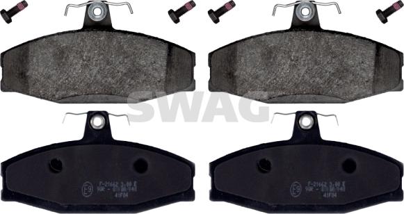 Swag 30 11 6209 - Brake Pad Set, disc brake autospares.lv