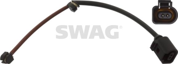 Swag 38 94 4556 - Warning Contact, brake pad wear autospares.lv