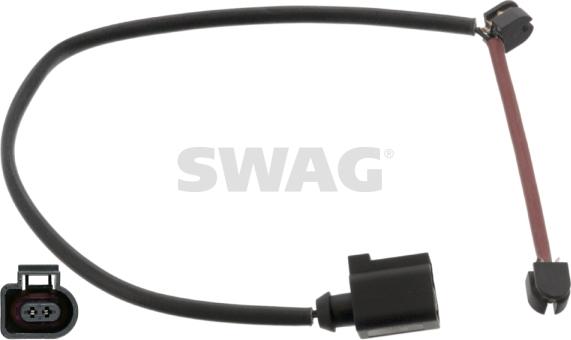 Swag 38 94 7369 - Warning Contact, brake pad wear autospares.lv