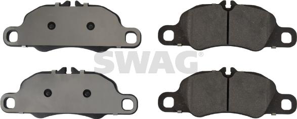 Swag 38 11 6172 - Brake Pad Set, disc brake autospares.lv