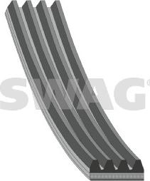 Swag 33 10 9597 - V-Ribbed Belt autospares.lv