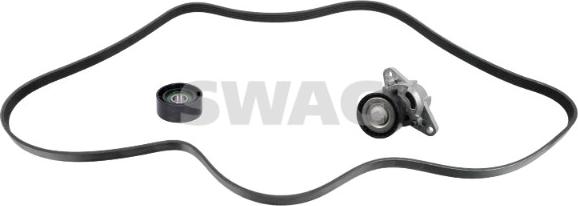 Swag 33 10 9038 - V-Ribbed Belt Set autospares.lv