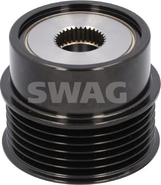 Swag 33 10 9748 - Pulley, alternator, freewheel clutch autospares.lv