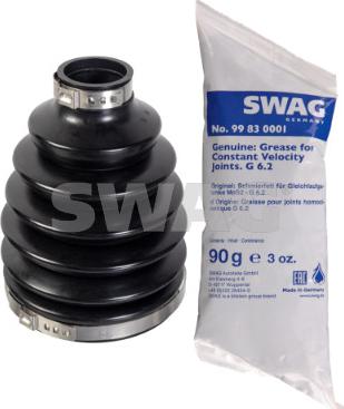 Swag 33 10 4875 - Bellow, drive shaft autospares.lv