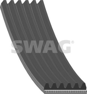 Swag 33 10 4790 - V-Ribbed Belt autospares.lv