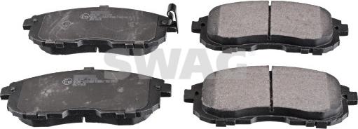 Swag 33 10 5444 - Brake Pad Set, disc brake autospares.lv