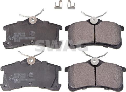 Swag 33 10 5447 - Brake Pad Set, disc brake autospares.lv