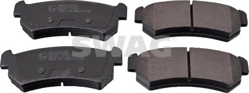 Swag 33 10 5500 - Brake Pad Set, disc brake autospares.lv