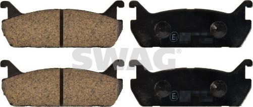 Swag 33 10 5089 - Brake Pad Set, disc brake autospares.lv