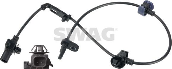 Swag 33 10 5866 - Sensor, wheel speed autospares.lv