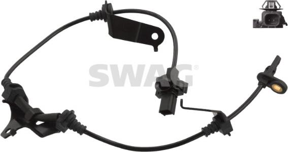 Swag 33 10 5883 - Sensor, wheel speed autospares.lv
