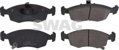 Swag 33 10 5349 - Brake Pad Set, disc brake autospares.lv