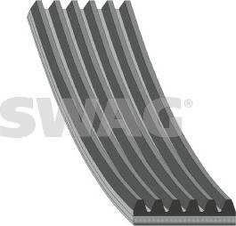 Swag 33 10 5354 - V-Ribbed Belt autospares.lv