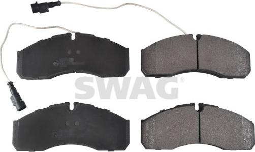 Swag 33 10 5363 - Brake Pad Set, disc brake autospares.lv