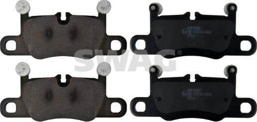 Swag 33 10 5236 - Brake Pad Set, disc brake autospares.lv