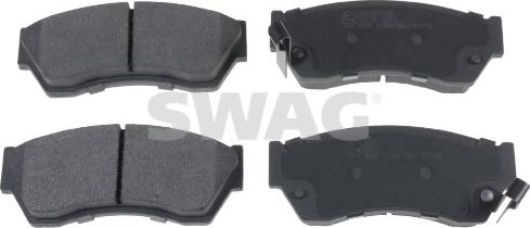 Swag 33 10 6404 - Brake Pad Set, disc brake autospares.lv