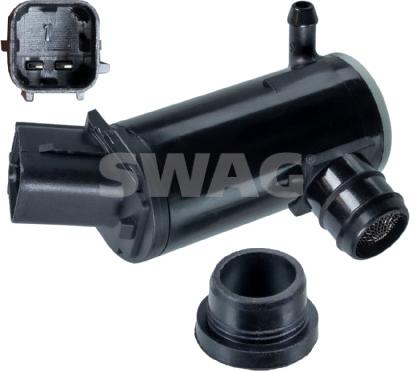 Swag 33 10 6828 - Water Pump, window cleaning autospares.lv