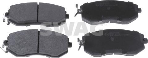 Swag 33 10 6398 - Brake Pad Set, disc brake autospares.lv