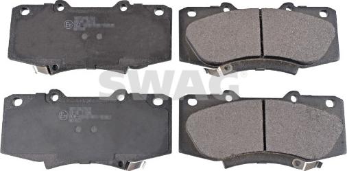 Swag 33 10 6346 - Brake Pad Set, disc brake autospares.lv