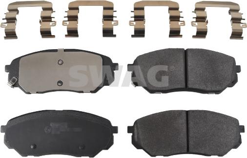 Swag 33 10 6316 - Brake Pad Set, disc brake autospares.lv