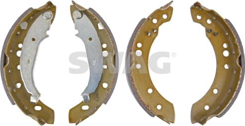 Swag 33 10 0606 - Brake Shoe Set autospares.lv