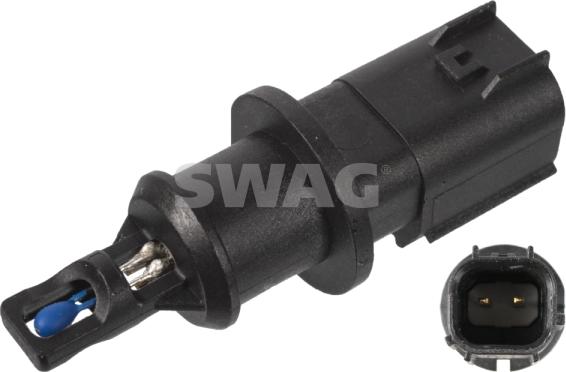 Swag 33 10 0075 - Sensor, intake air temperature autospares.lv