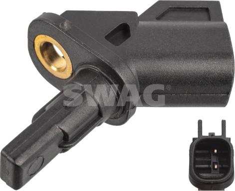 Swag 33 10 0729 - Sensor, wheel speed autospares.lv
