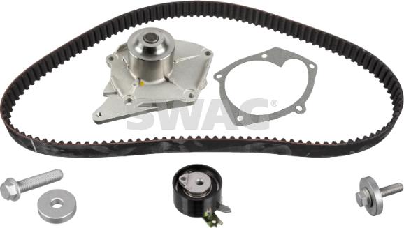 Swag 33 10 1596 - Water Pump & Timing Belt Set autospares.lv