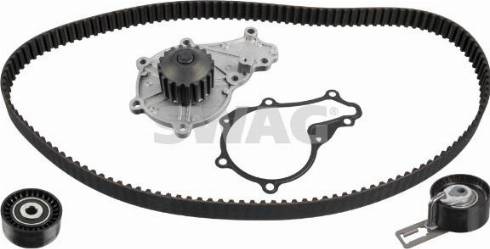 Swag 33 10 1687 - Water Pump & Timing Belt Set autospares.lv