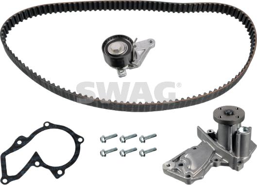 Swag 33 10 1630 - Water Pump & Timing Belt Set autospares.lv