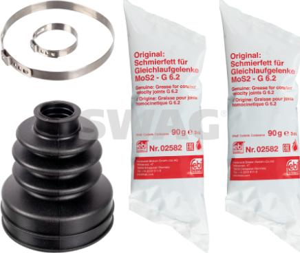 Swag 33 10 1015 - Bellow, drive shaft autospares.lv