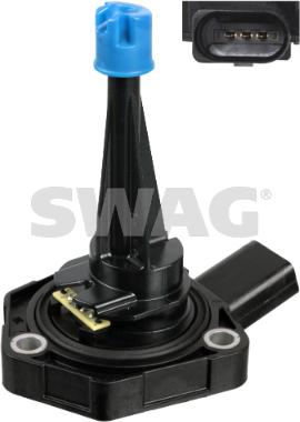 Swag 33 10 1841 - Sensor, engine oil level autospares.lv