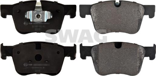 Swag 33 10 1791 - Brake Pad Set, disc brake autospares.lv