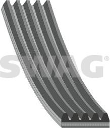 Swag 33 10 8530 - V-Ribbed Belt autospares.lv