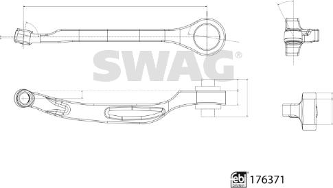 Swag 33 10 3498 - Track Control Arm autospares.lv