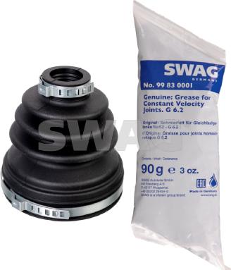 Swag 33 10 3568 - Bellow, drive shaft autospares.lv