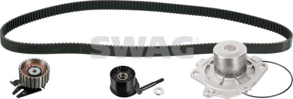 Swag 33 10 3638 - Water Pump & Timing Belt Set autospares.lv