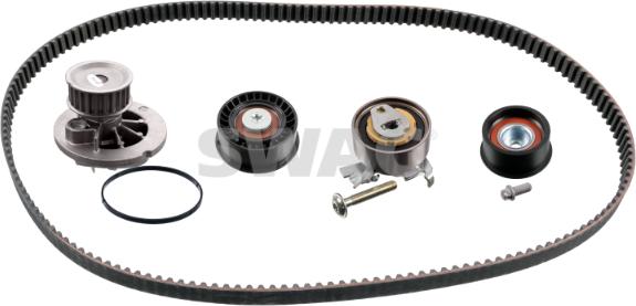 Swag 33 10 3637 - Water Pump & Timing Belt Set autospares.lv