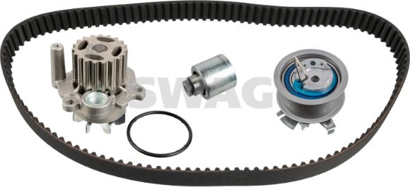 Swag 33 10 3628 - Water Pump & Timing Belt Set autospares.lv