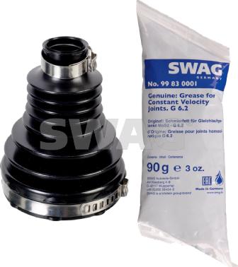 Swag 33 10 3263 - Bellow, drive shaft autospares.lv